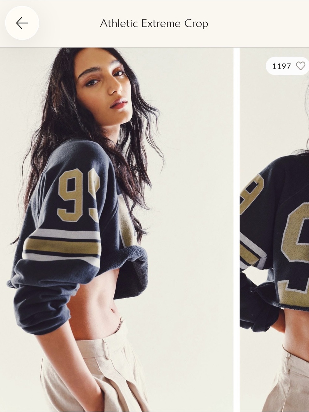Athletic Extreme Crop